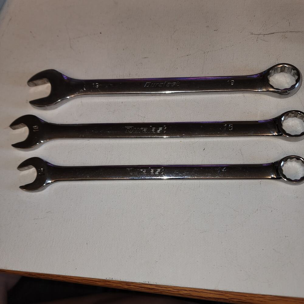 DURALAST METRIC 3 PIECE WRENCH.SET